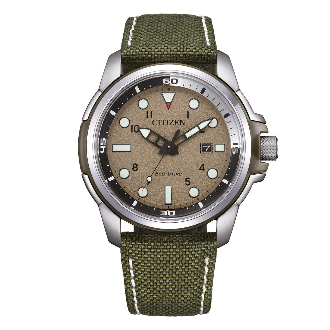 Citizen Sea Land eco-drive beige