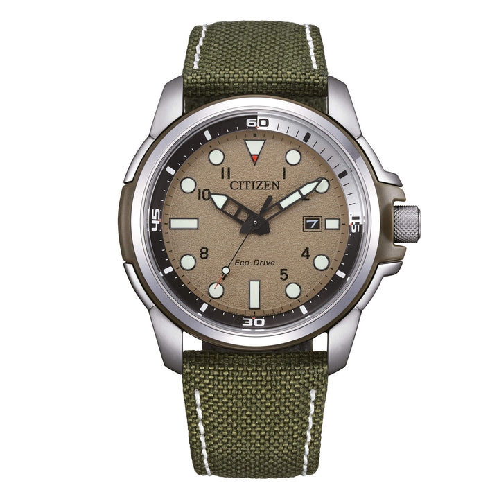 Citizen Sea Land eco-drive beige