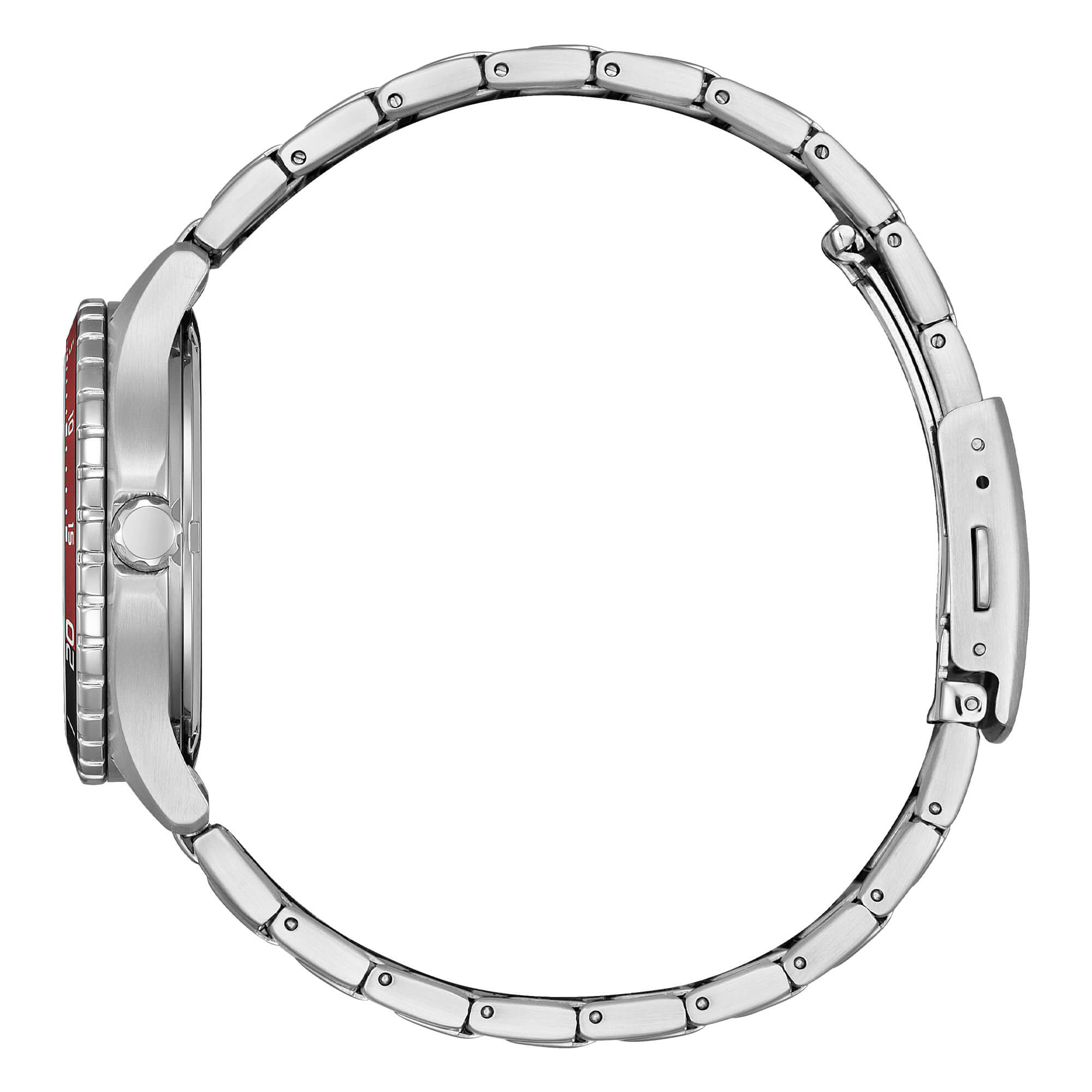 Citizen Marine eco-drive small nero e rosso