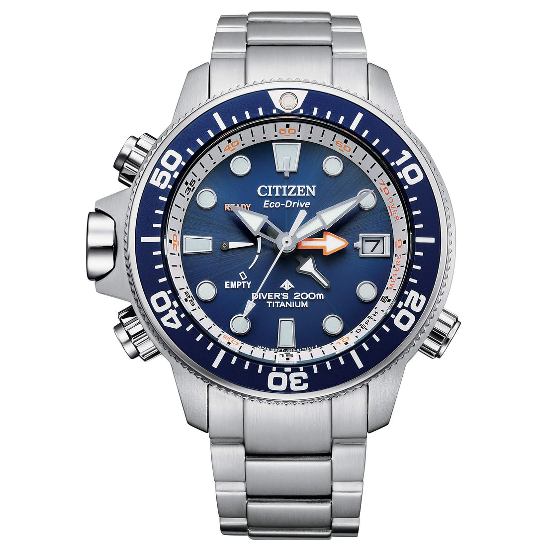 Citizen Promaste Aqualand Super titanio eco-drive blu