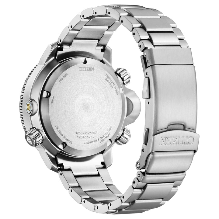 Citizen Promaste Aqualand Super titanio eco-drive blu