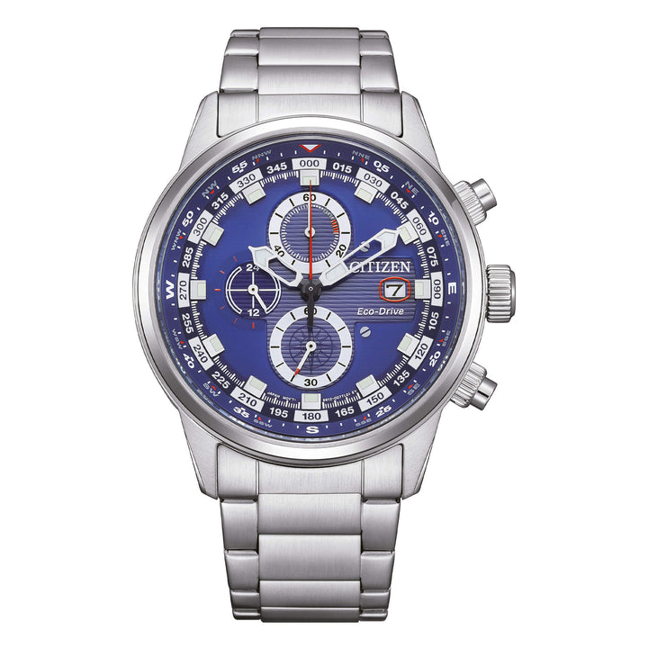 Citizen Nautic chrono eco-drive blu