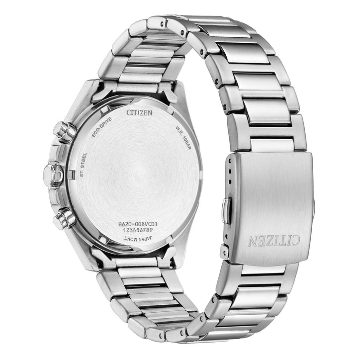 Citizen Metropolitan chrono eco-drive bianco