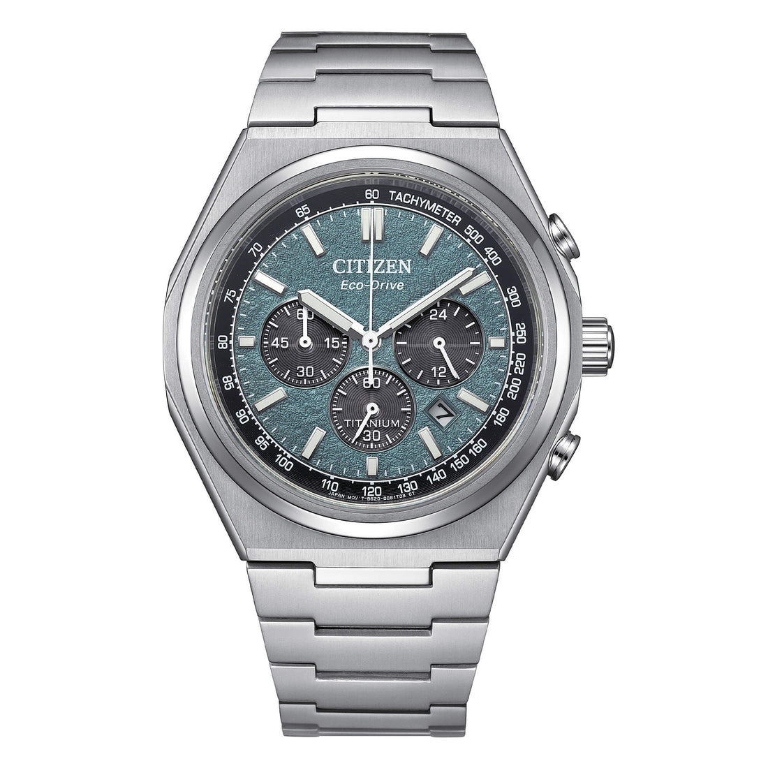 Citizen Superi Titanio chrono verde