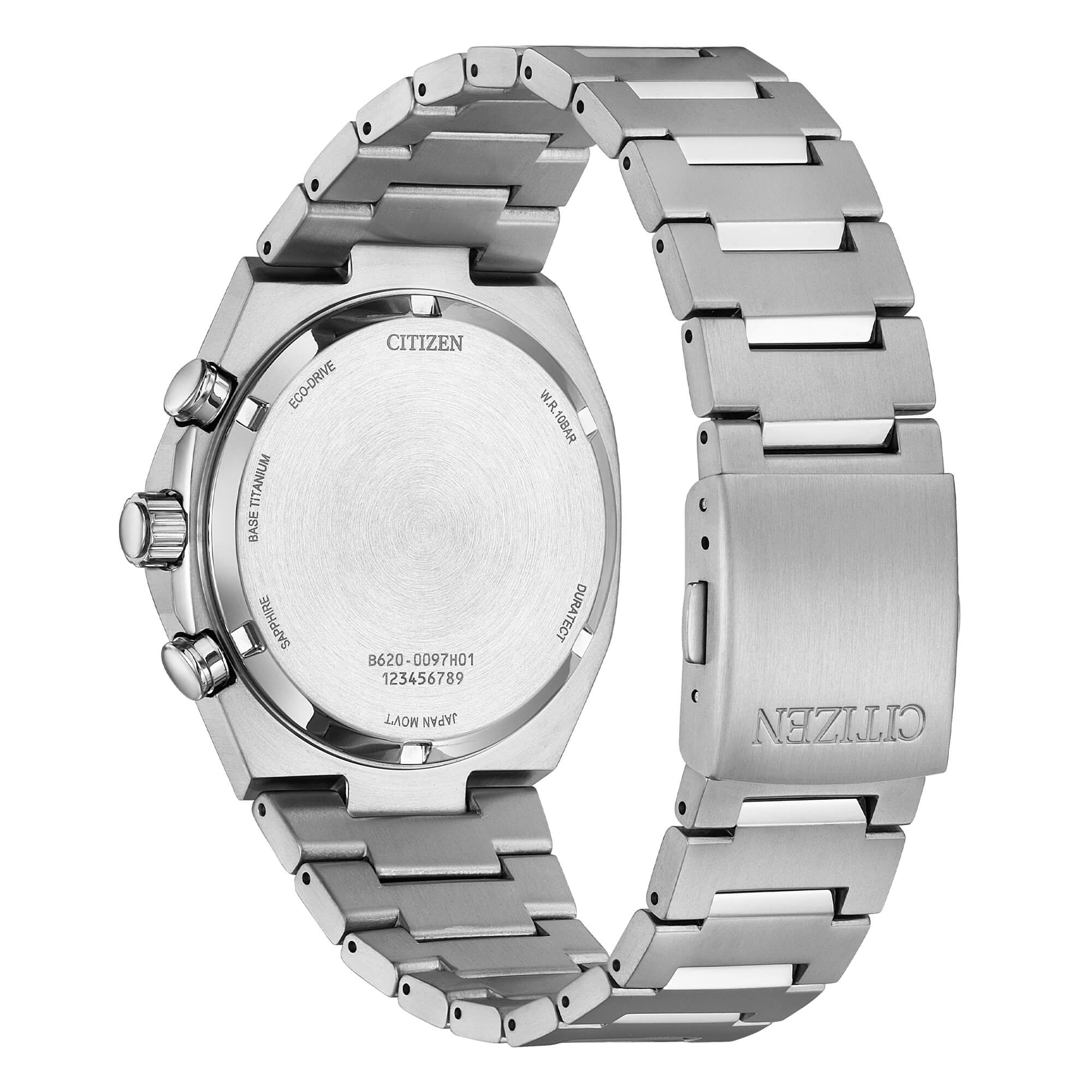 Citizen Superi Titanio chrono turchese