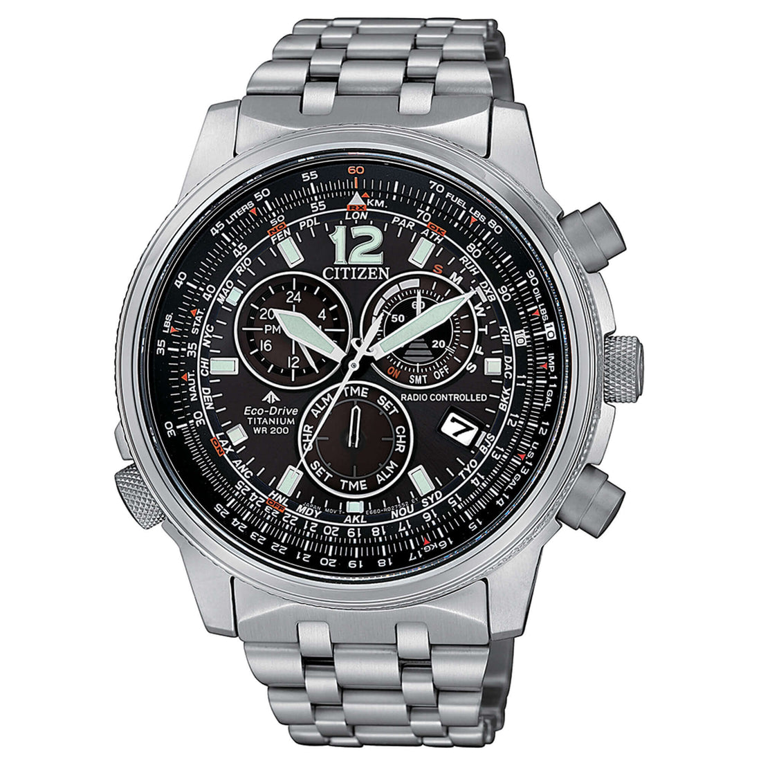 Citizen Crono Pilot Super Titanio Euro 690
