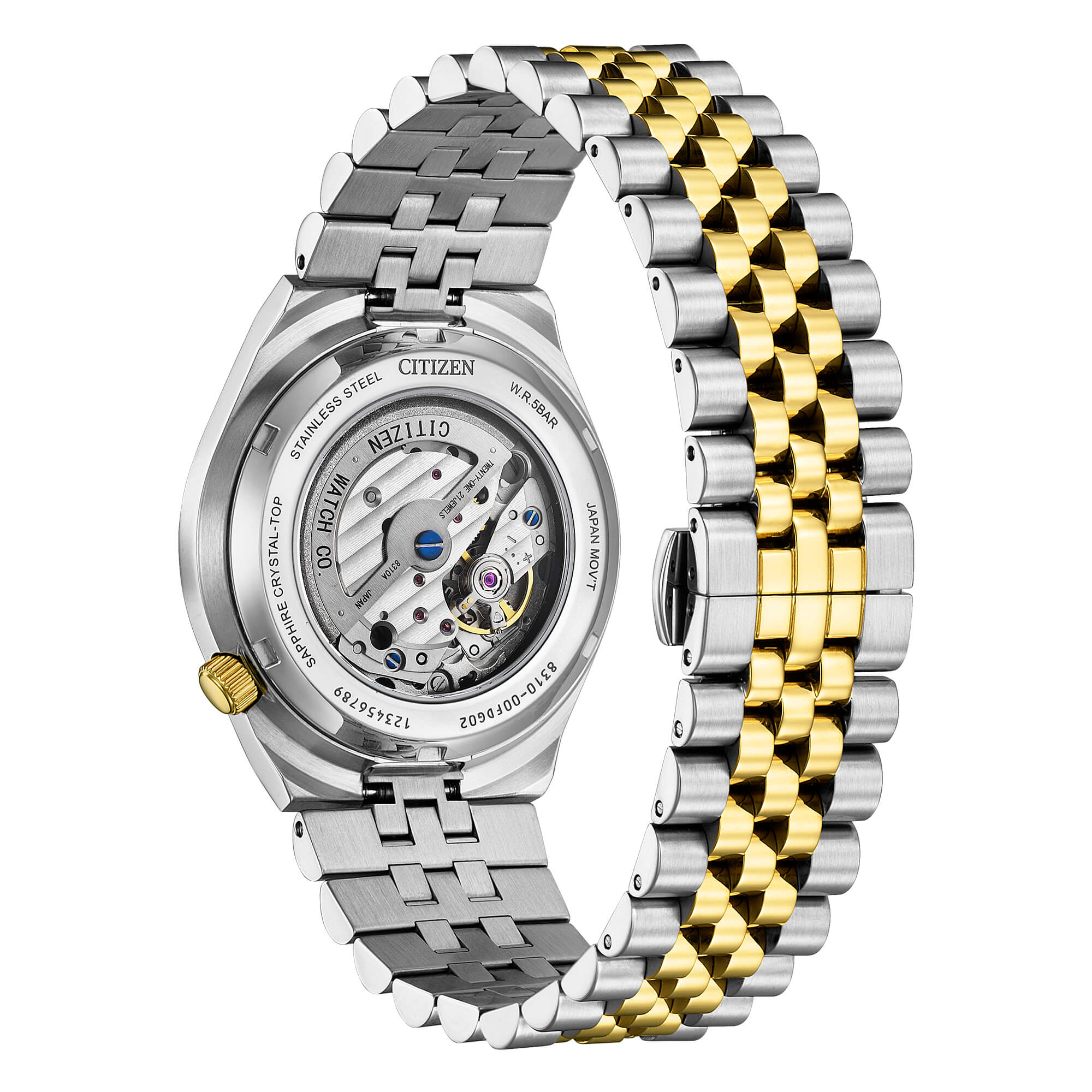 Citizen Tsuyosa 60 bicolore verde
