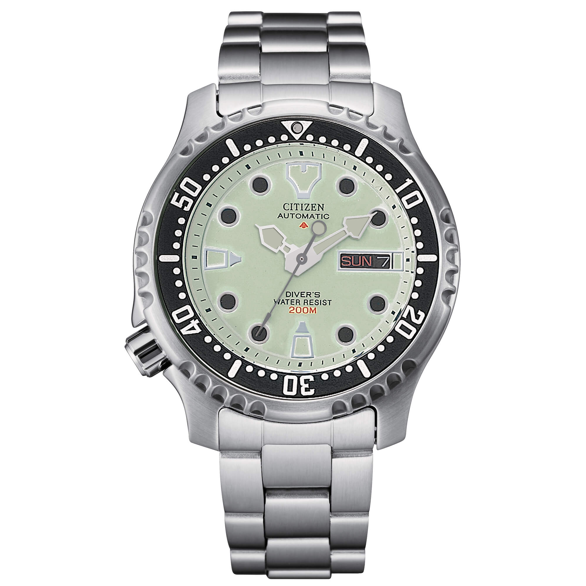 Citizen diver's automatico full lumen acciaio