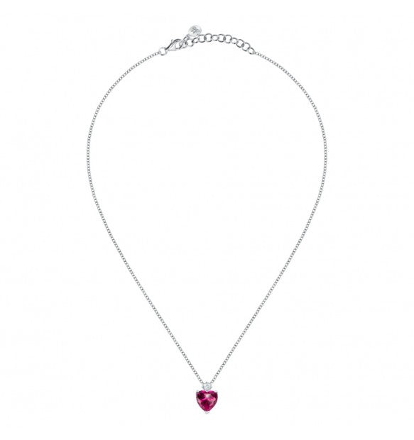 Collana Morellato Tesori Punto Luce cuore rosso