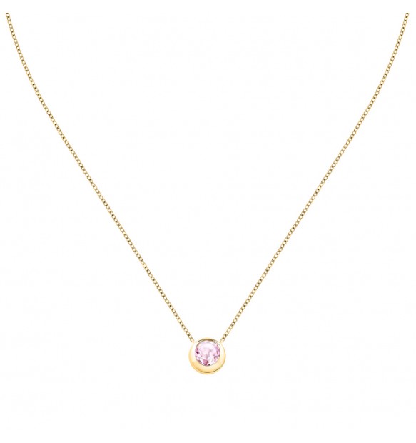 Collana Morellato Tesori Eterni Punto Luce Quarzo rosa