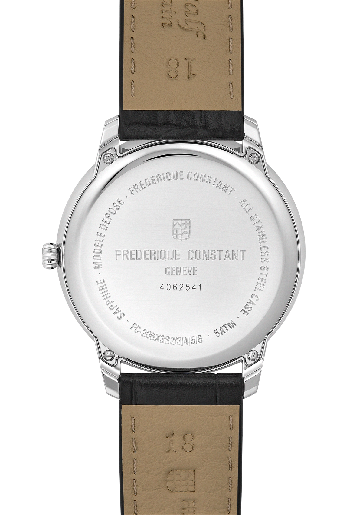 Frederique Constant Moneta Moonphase nero