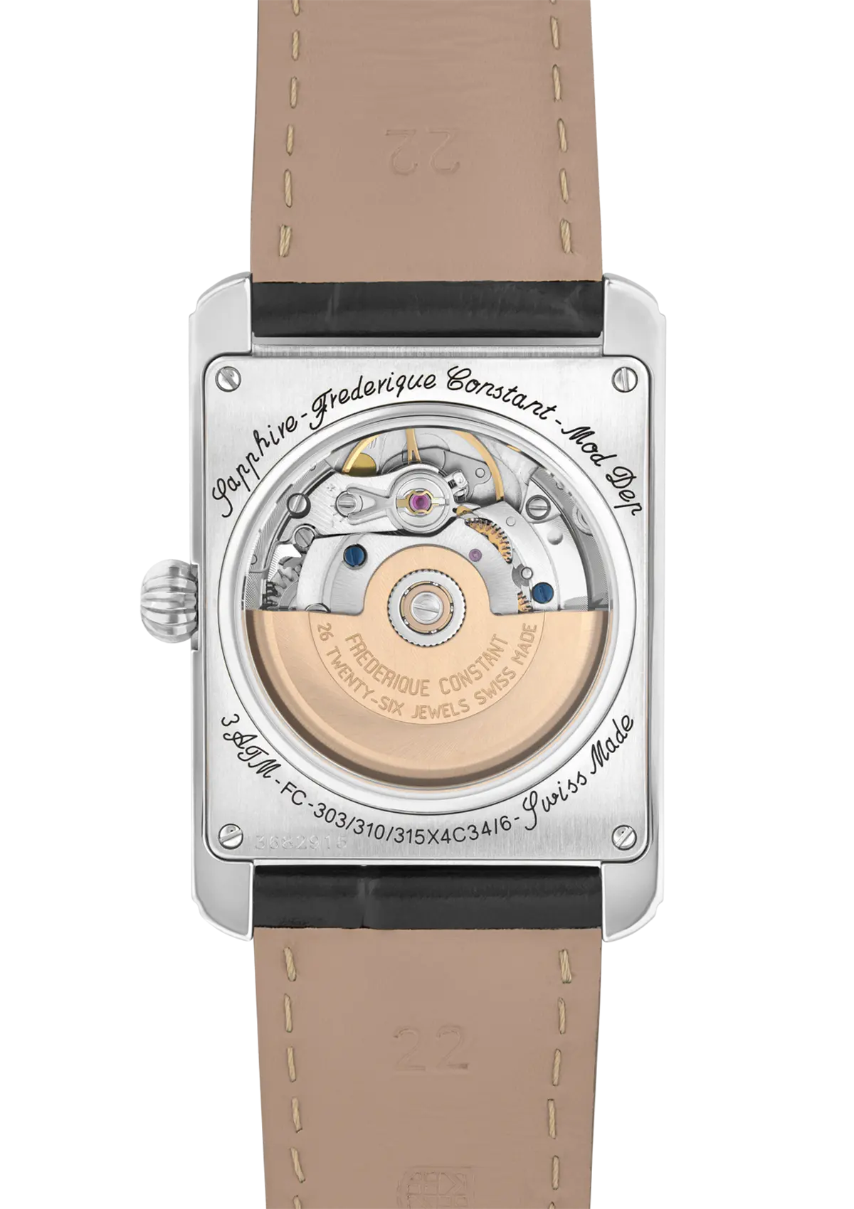 Frederique Constant Caree Automatic bianco