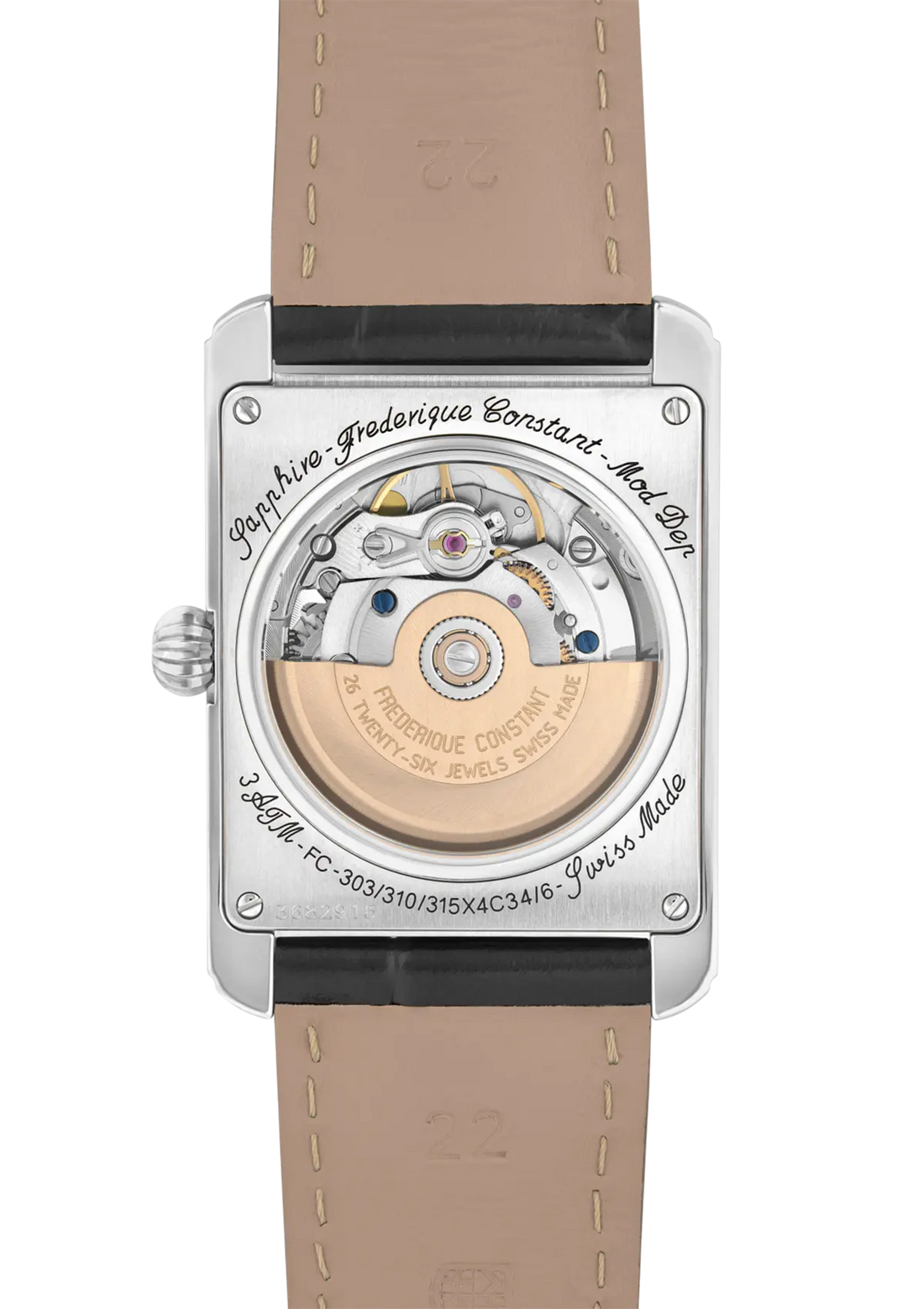 Frederique Constant Caree Automatic bianco