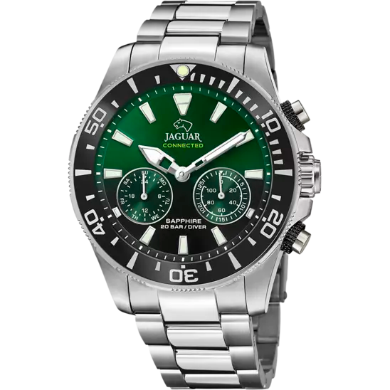 Jaguar connected verde