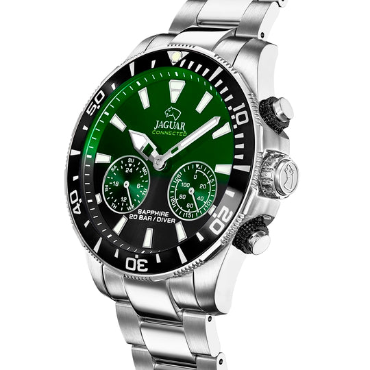 Jaguar connected verde