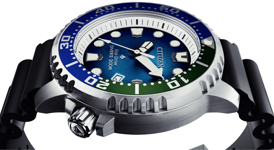 Citizen Diver's eco-drive special edition blu