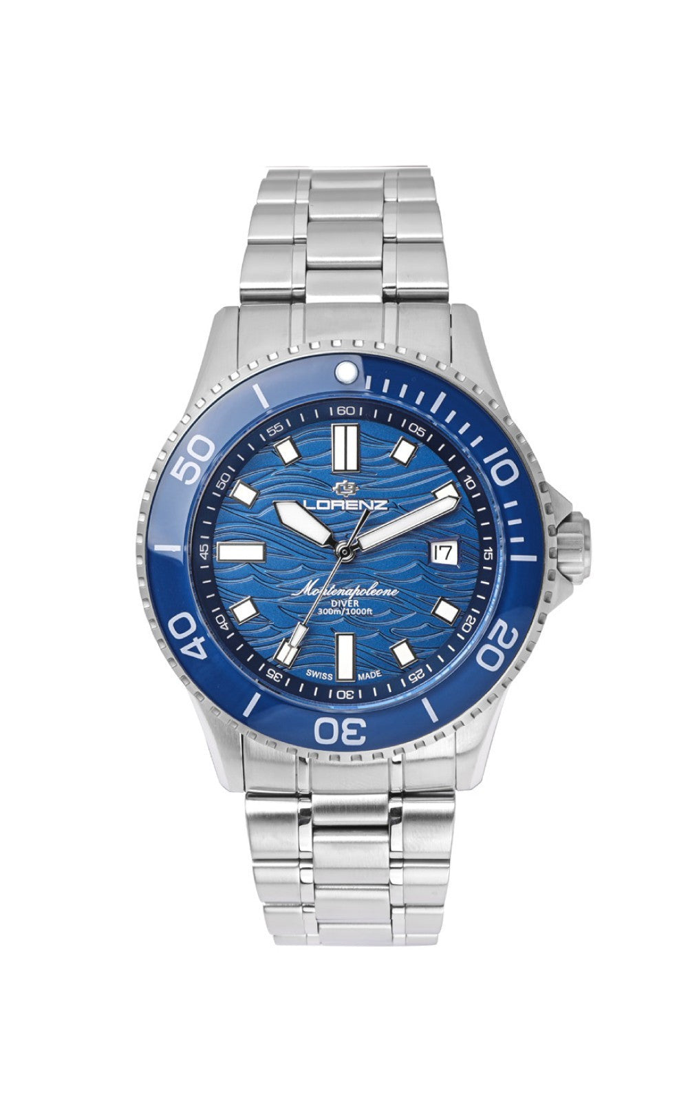 Lorenz Montenapoleone diver blu