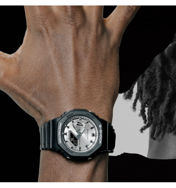 G-Shock 2100 classic silver