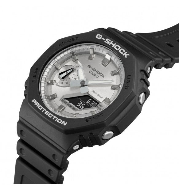 G-Shock 2100 classic silver