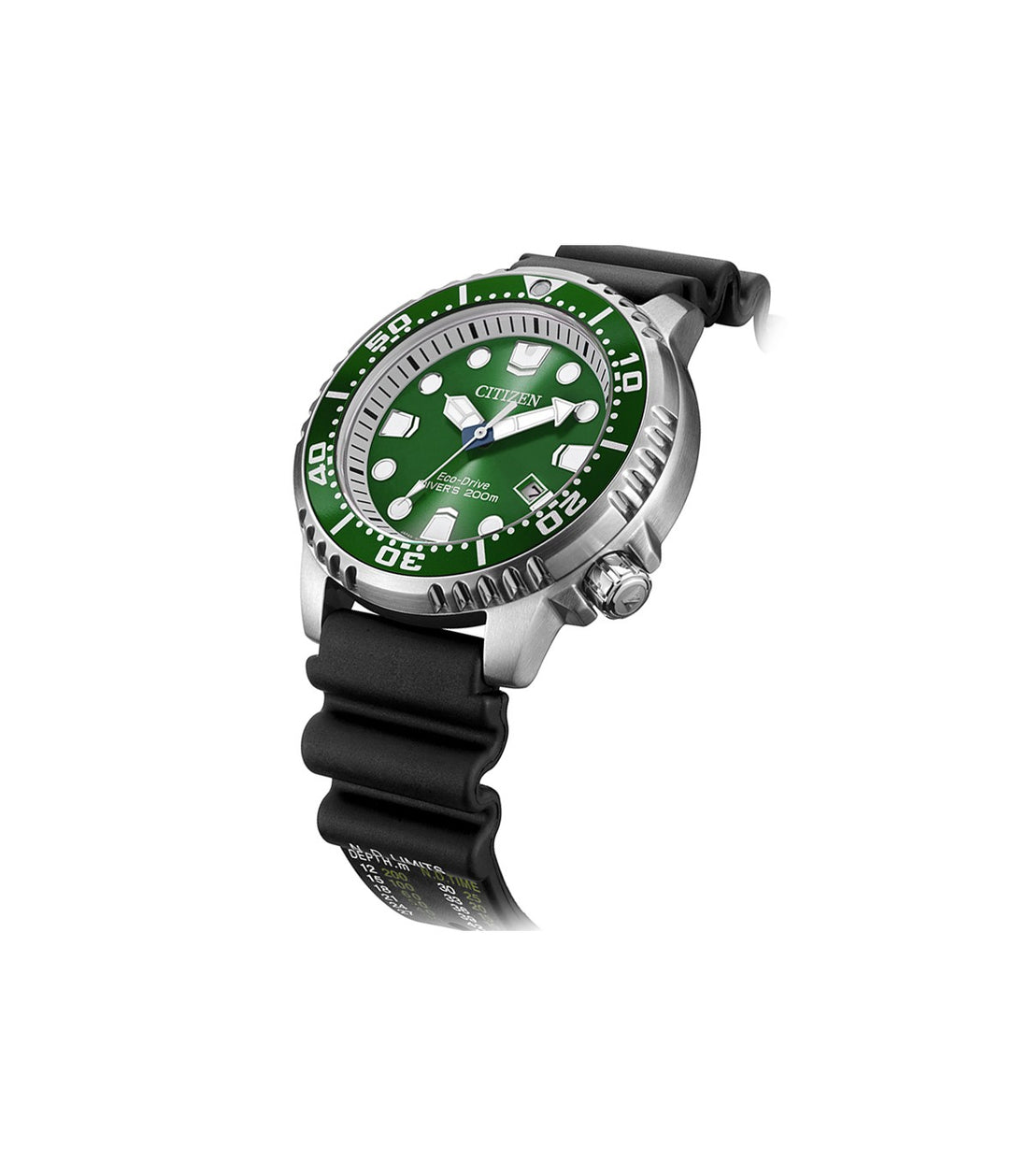 Citizen Diver's eco-drive verde