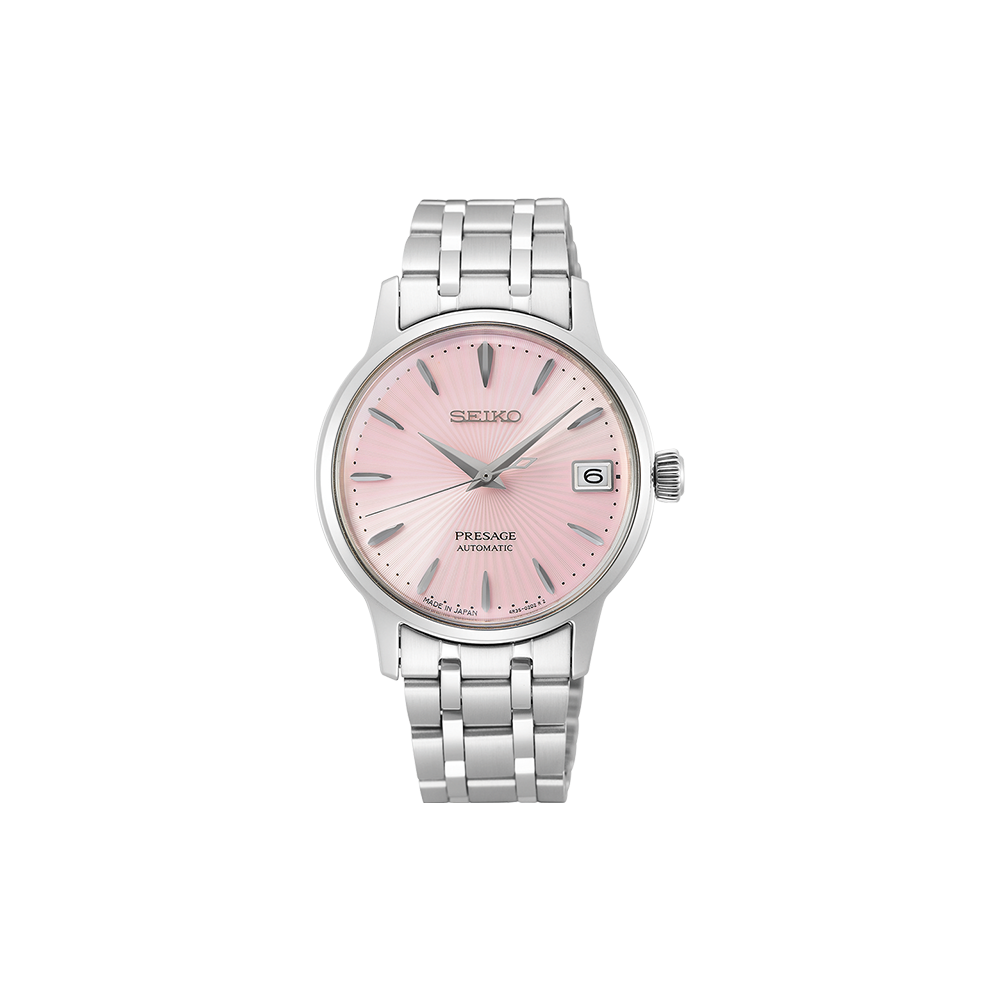 Seiko presage cocktail 34mm rosa