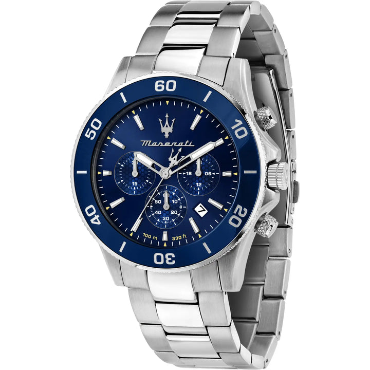 Maserati Competizione chrono blu