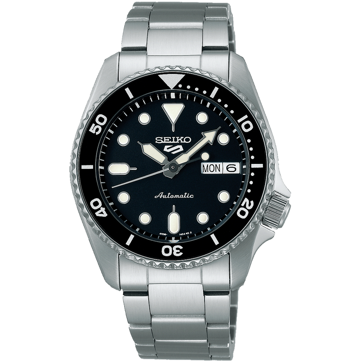Seiko 5 sports nero versione 38mm