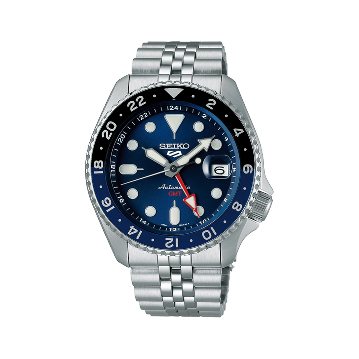 Seiko 5 Sports Automatic GMT Blu