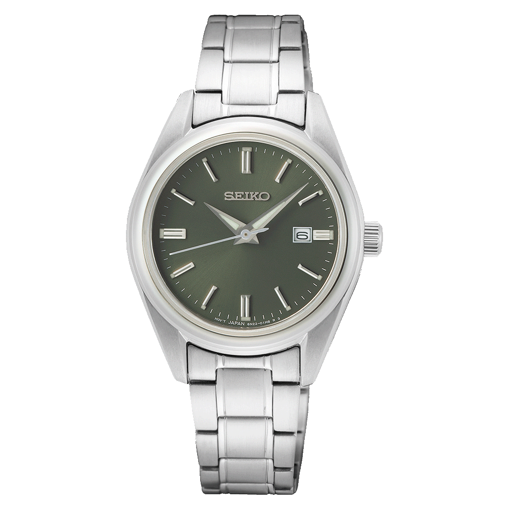 Seiko classic 30mm verde