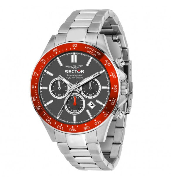 Sector 230 Chrono arancione e grigio