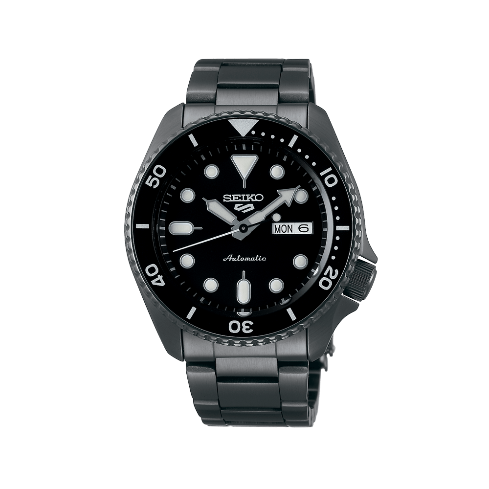 Seiko 5 sports total black