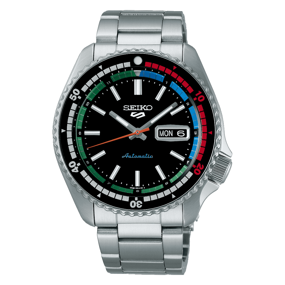 Seiko 5 sports nero edizione regata