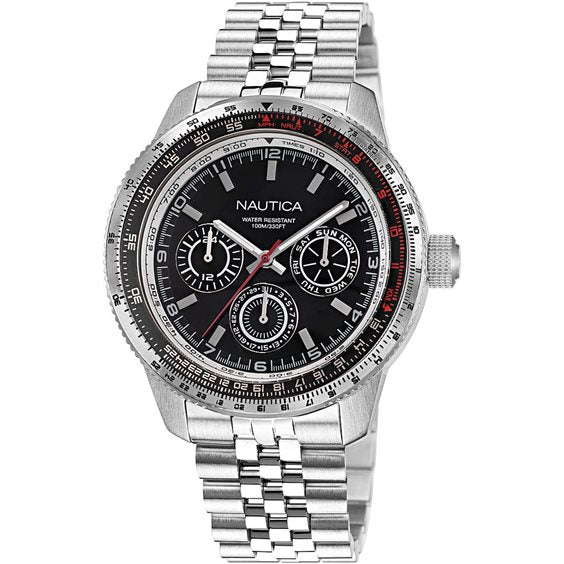 Nautica Pier 39 chrono nero