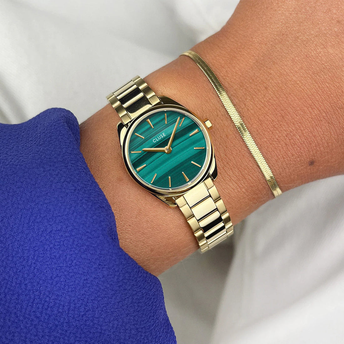 Cluse Feroce Mini Gold Verde